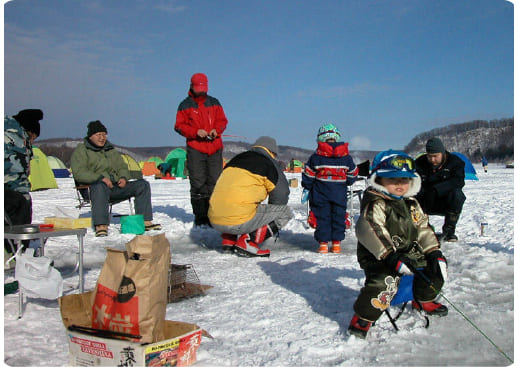 Lake Abashiri Wakasagi Fishing Experience